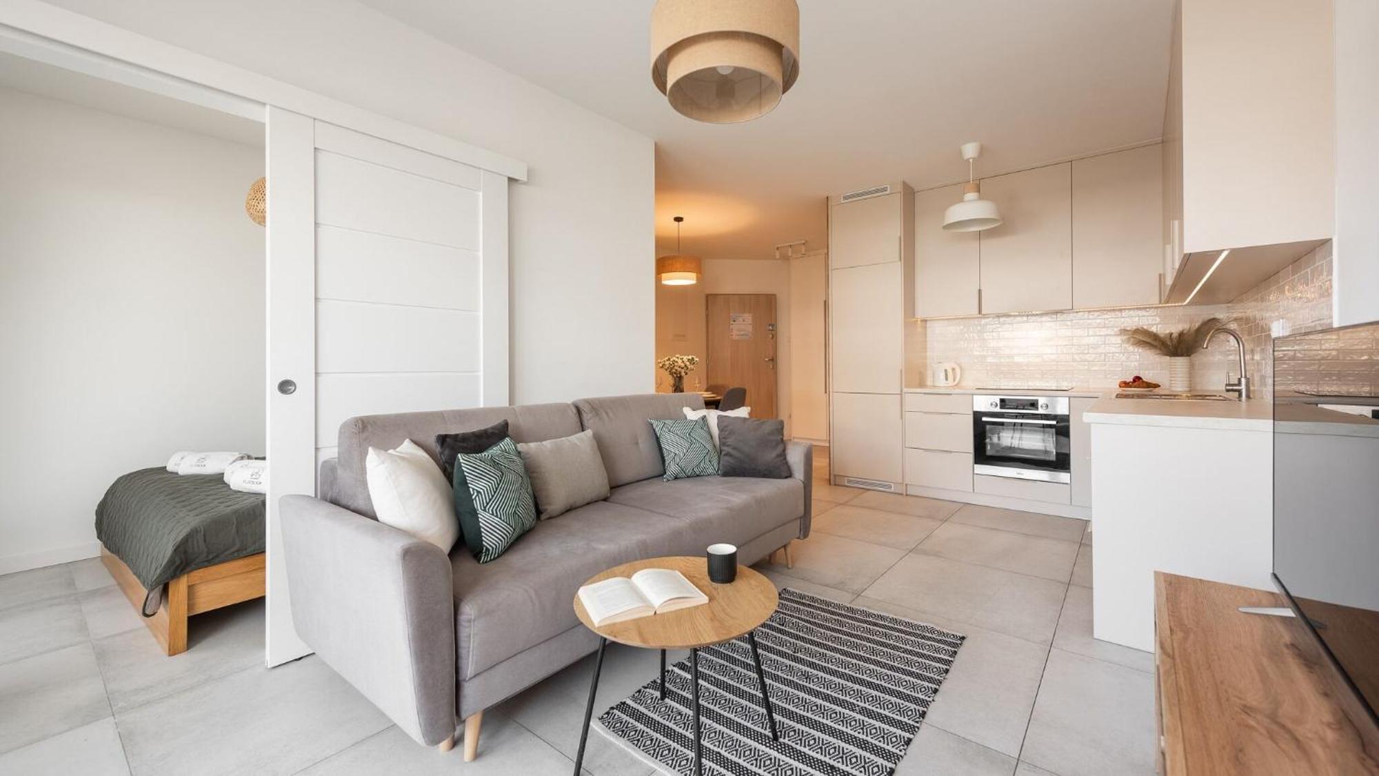 Apartment Flatbook - Baltic Sun -b-i- Z Basenem I Parkingiem Sztutowo